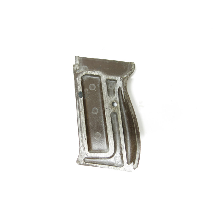 Plaquette droite marron  pour pistolet P38 ref  321