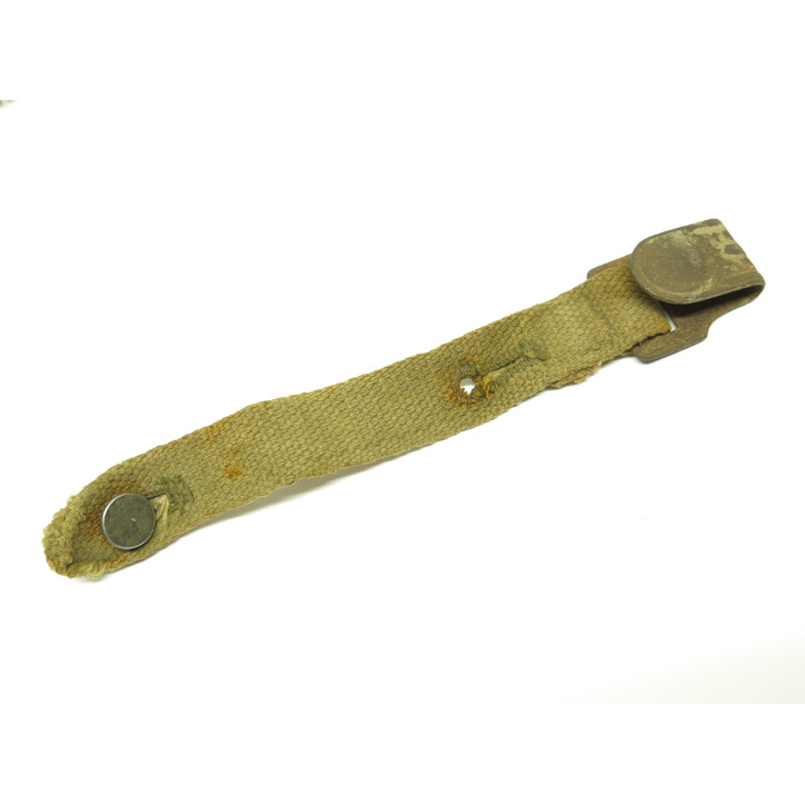Petite sangle originale de masque a gaz Allemand ww2  ref  784 