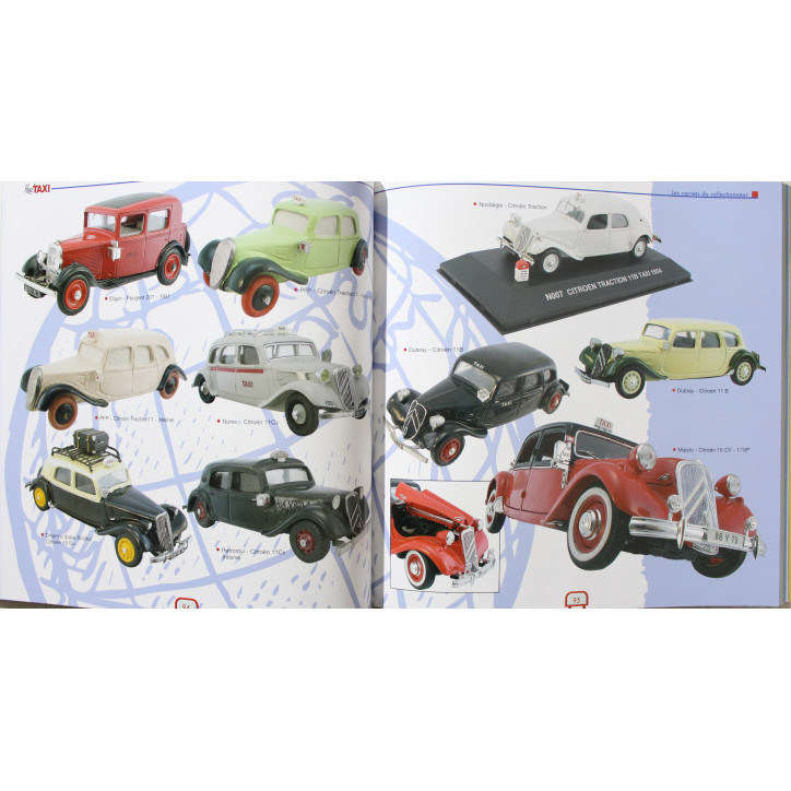 Livre Hep Taxi 100 ans de taxis en jouets et miniatures à travers le monde de Philippe Moro