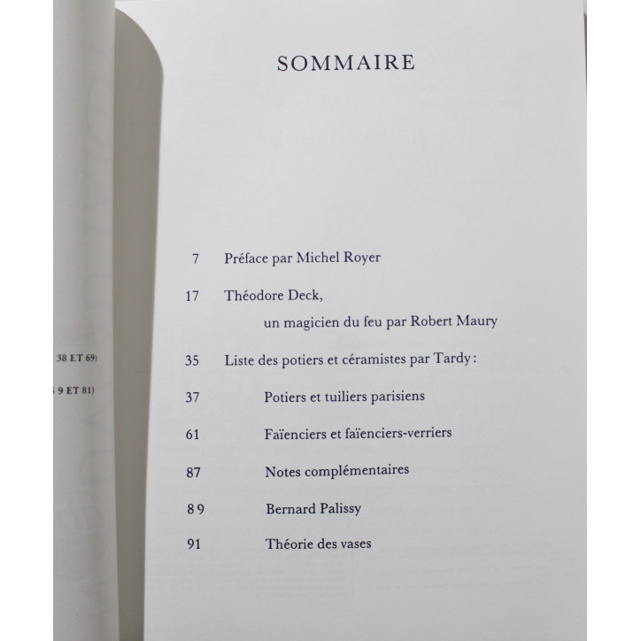Livre Poteries, Grès, Faïences Paris - Tardy