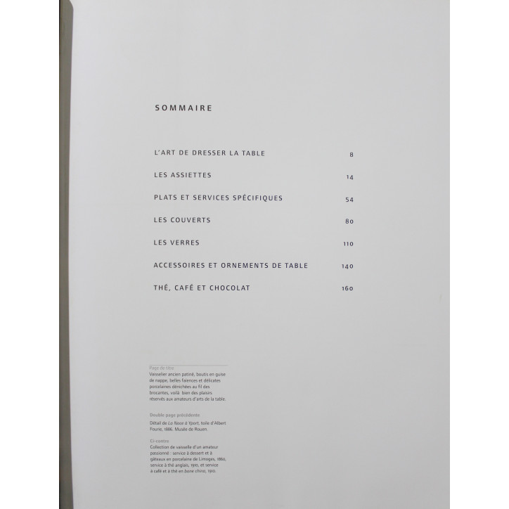 Livre La Passion des arts de la table - Ines Heugel