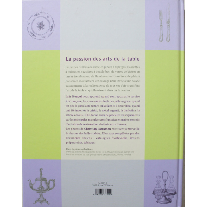 Livre La Passion des arts de la table - Ines Heugel