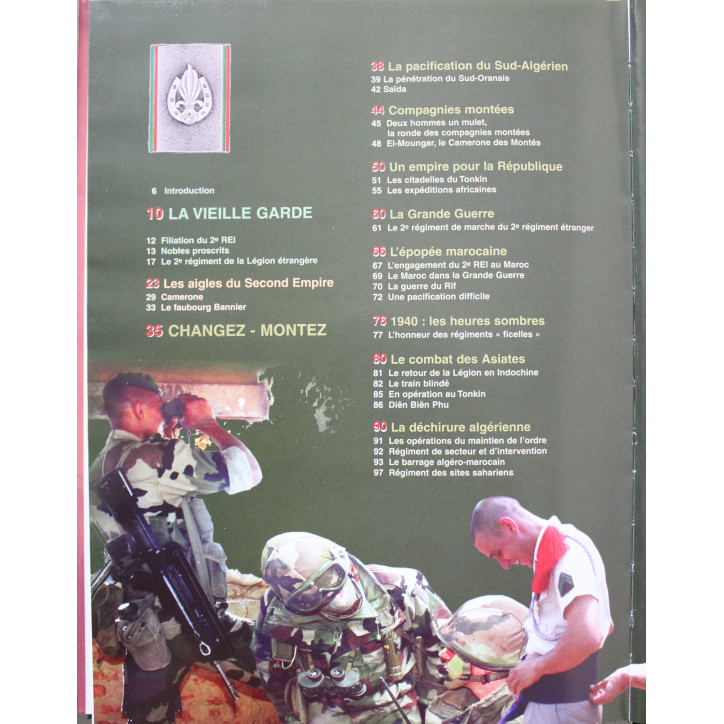 Livre 2e Régiment Etranger : 1903 - centenaire d'El-Moungar - 2003