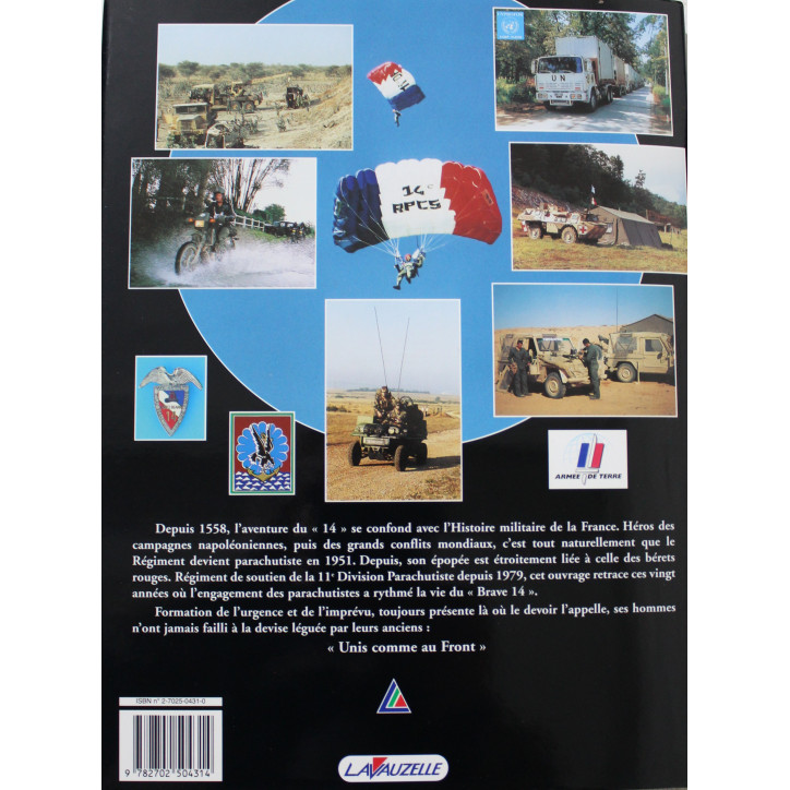 Livre 14e RPCS : Brave 14 - Unis comme au front
