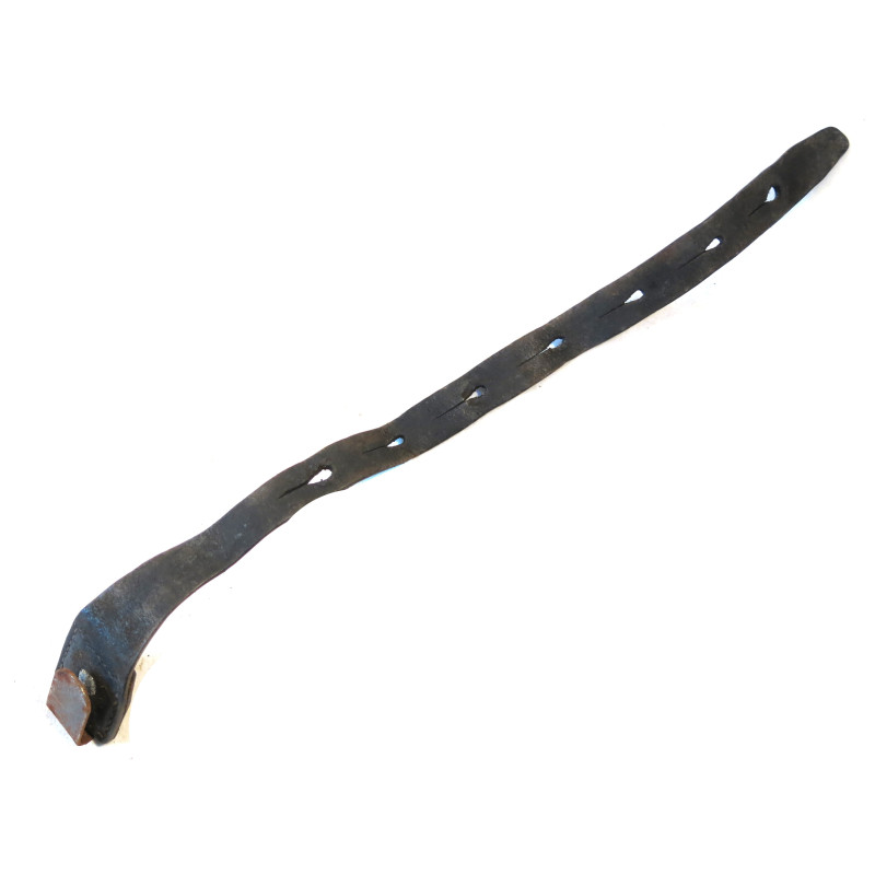 Sangle originale cuir noire arrière de brelage WH Réf 50