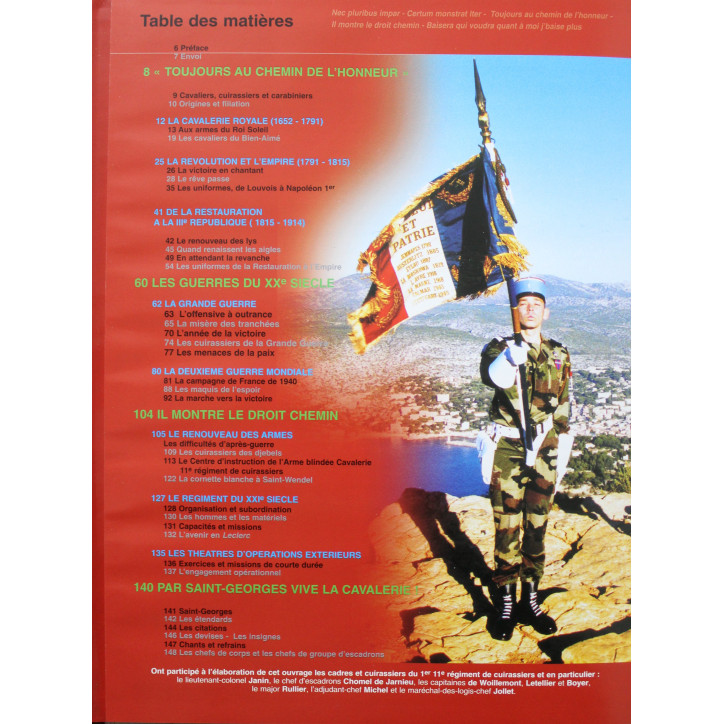 Livre 1er-11e Régiment de Cuirassiers - L'aventure moderne des blindés