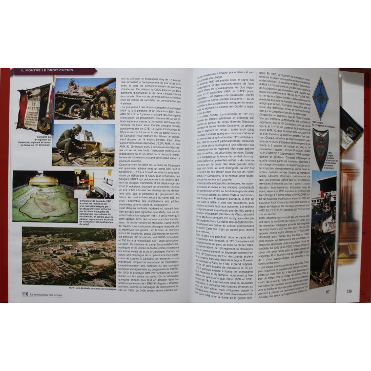 Livre 1er-11e Régiment de Cuirassiers - L'aventure moderne des blindés