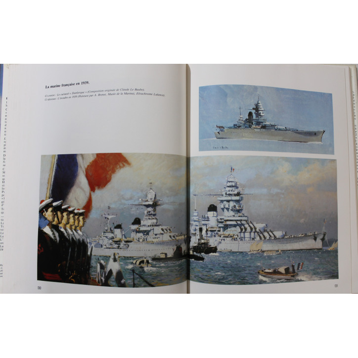 Livre La marine française au combat, 1939-1945, Tome 1 : Des combats de l'Atlantique aux F.N.F.L.