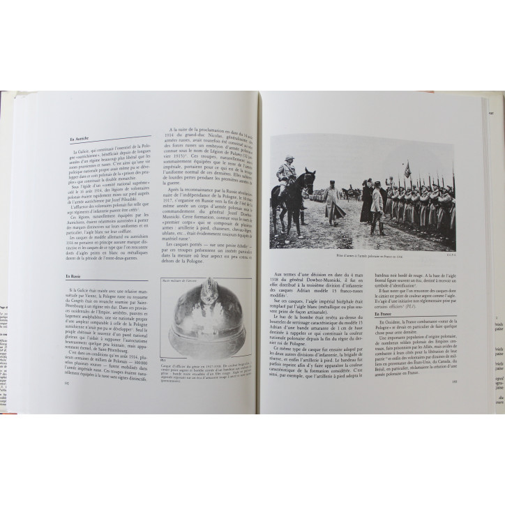 Livre Les casques de combat du monde entier de 1915 à nos jours - Tome 1