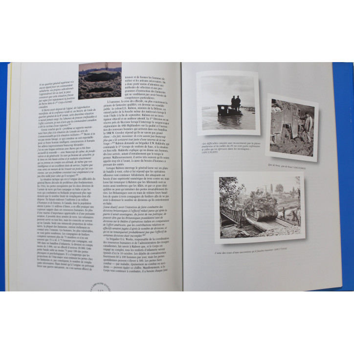 Livre Canadiens et la campagne d'Italie 1943-1945 de Bill McAndrew