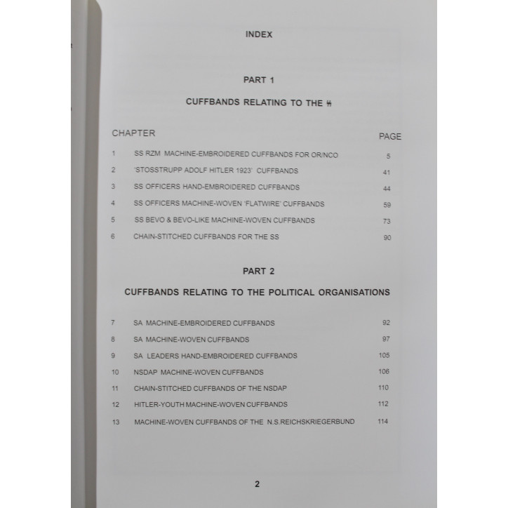 Livre Collecting Third Reich SS & Political Cuffbands