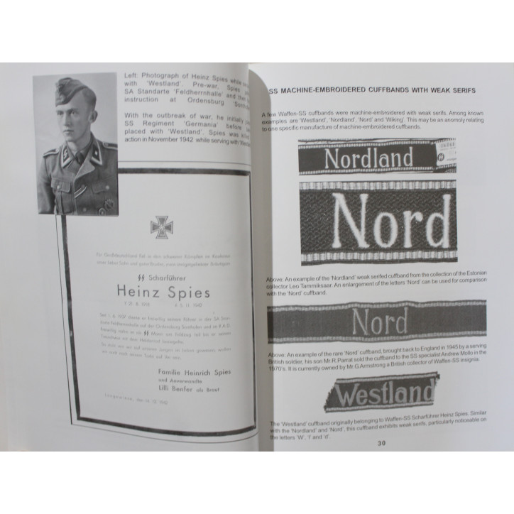 Livre Collecting Third Reich SS & Political Cuffbands