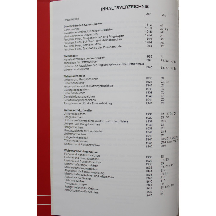 Livre Deutsche Uniformabzeichen 1900-1945 