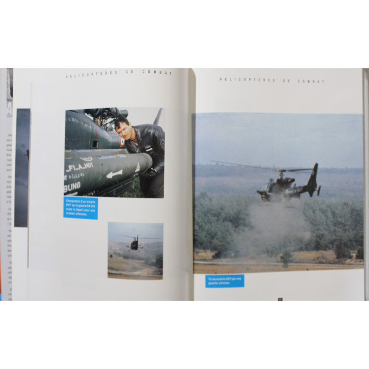Livre Hélicoptères de combat. 6e RHC de Compiègne