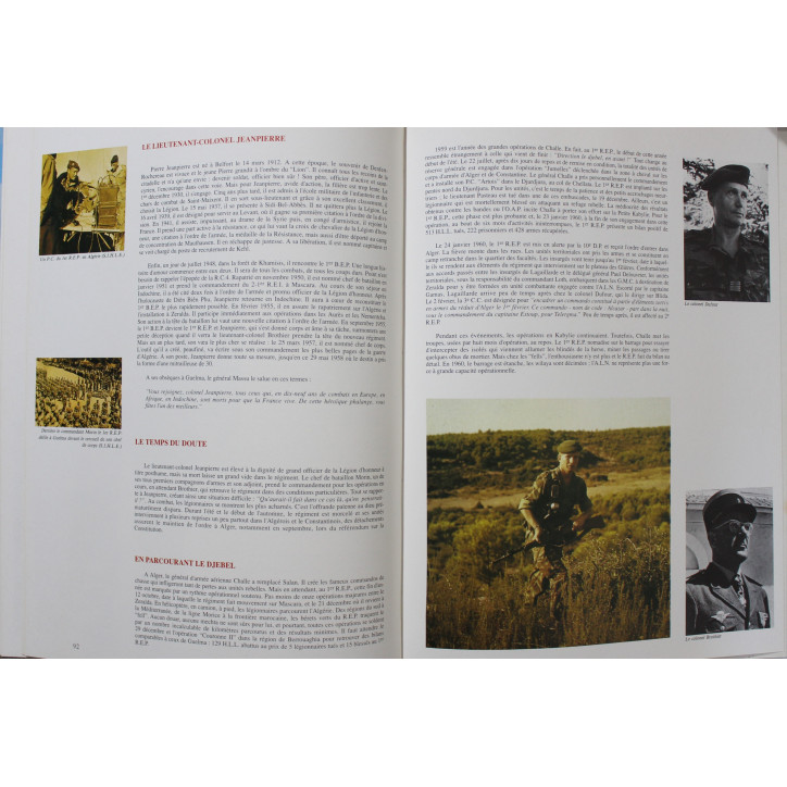 Livre Légionnaires Parachutistes de Pierre Dufour