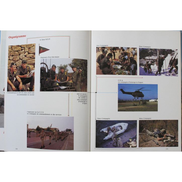 Livre Légionnaires Parachutistes de Pierre Dufour