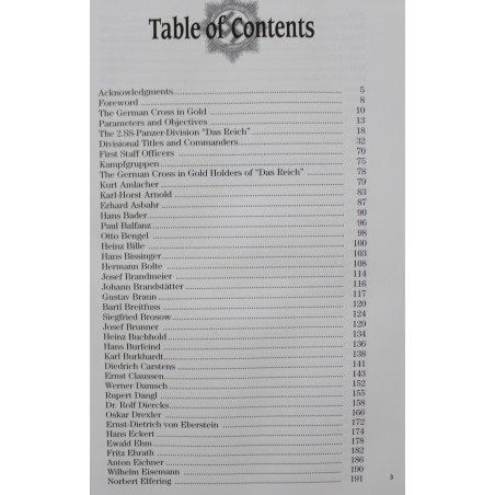 Livre German Cross in gold : Holders Of The SS And Police Volume 1