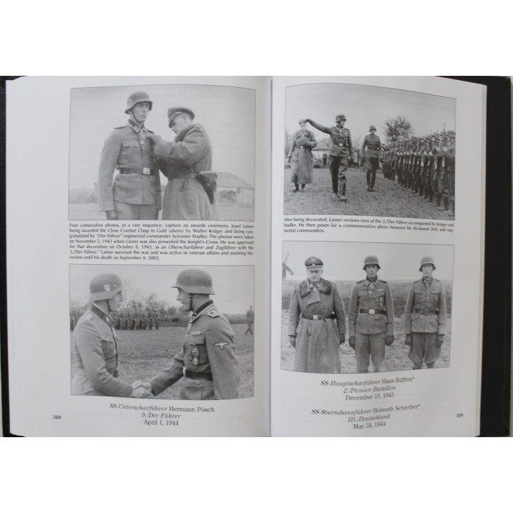 Livre German Cross in gold : Holders Of The SS And Police Volume 1