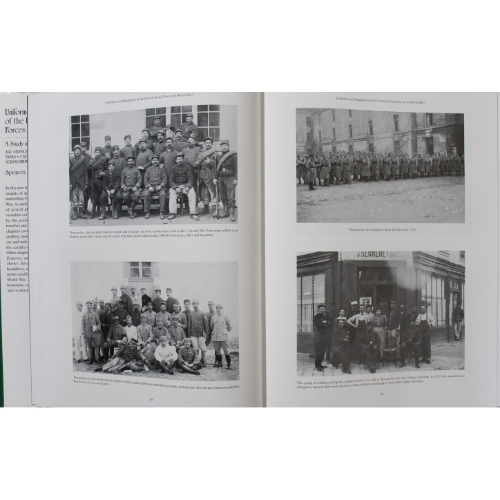 Livre Uniforms and Equipment of the French Armed Forces in World War I