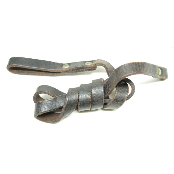 Dragonne cuir originale revolver 1873-1874 ou 1892 ref 45