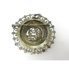 Broche vintage Egypte argent ref 598
