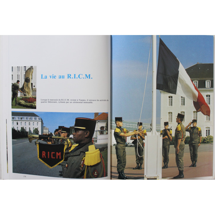 Livre Le RICM, régiment d'infanterie des chars de Marine Aux rendez-vous de la gloire