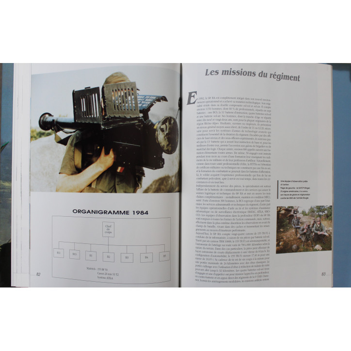 Livre 68ème Régiment d'Artillerie - De l'audace toujours
