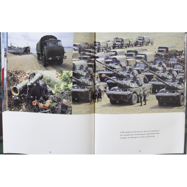 Livre Soldats Journal de marche 89-90 - Armée de terre