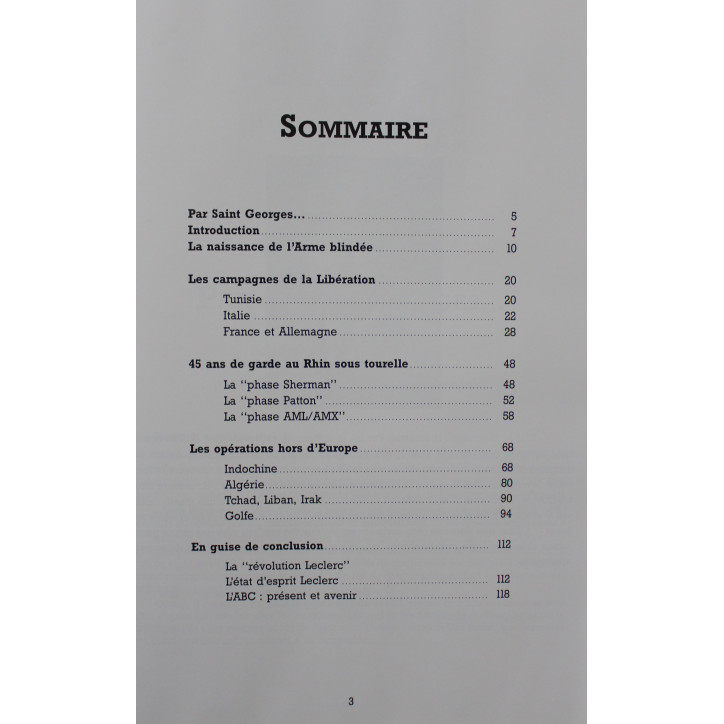 Livre Arme Blindée Cavalerie 1942-1992