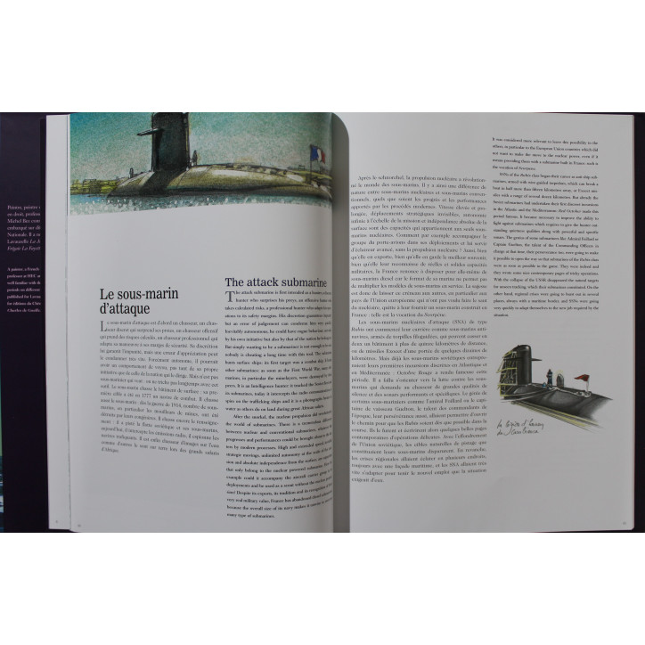 Livre Sous-marins français d'aujourd'hui de Michel Bez et Thierry d' Arbonneau Livre Sous-marins français d'aujourd'hui de Michel Bez et Thierry d' Arbonneau