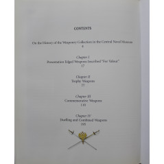 Livre Highlights of the Weaponry Collection in the Central Naval Museum