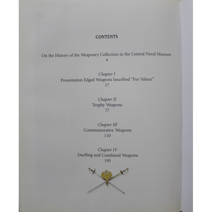 Livre Highlights of the Weaponry Collection in the Central Naval Museum