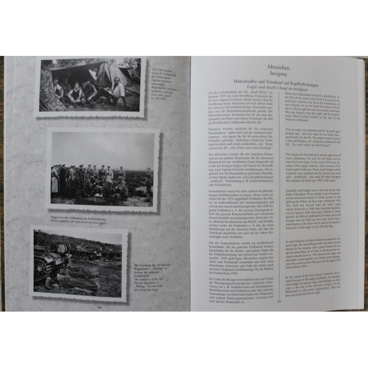 Livre Die Waffen-SS: Uniformen und Abzeichen de Rolf Míchaelís 