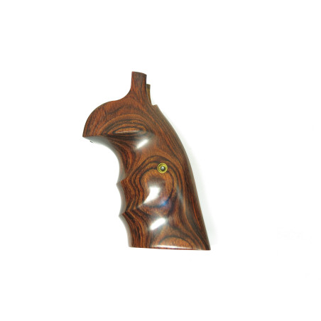 Belles paires de plaquettes bois  revolver Smith et Wesson  ref  500 