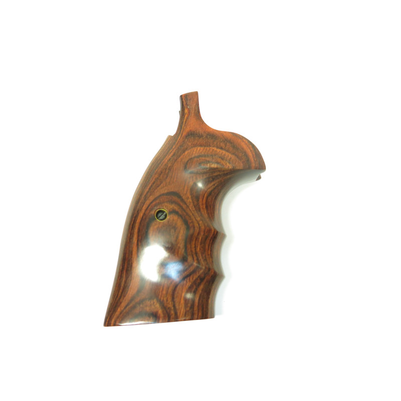 Belles paires de plaquettes bois  revolver Smith et Wesson  ref  500 