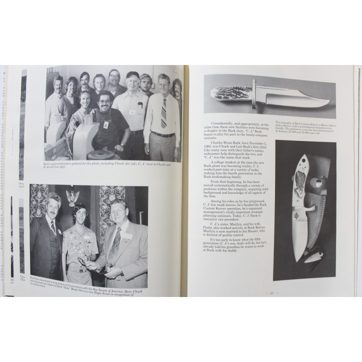 Livre The story of Buck knifes ... a family business
