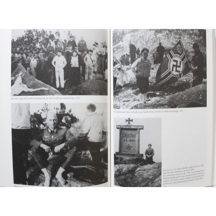 Livre Schwerer Kreuzer BLUECHER de Frank Binder et Hans H Schluenz