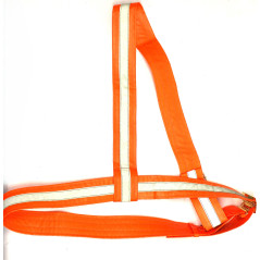 Ensemble ceinture - Bandouliere de la police Suisse réfléchissant (bande grise)