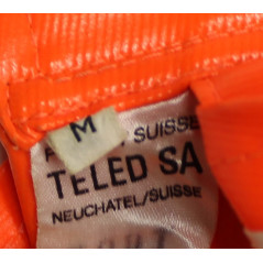 Ceinturon + Bandoulière de la police Suisse réfléchissant (bande Blanche)
