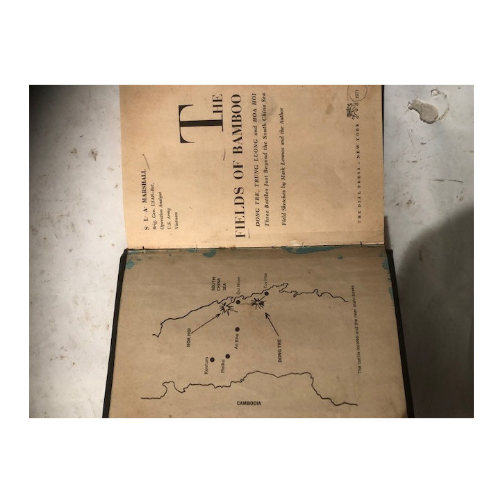 Livre The fields of Bamboo SLA Marshall 1971 et18