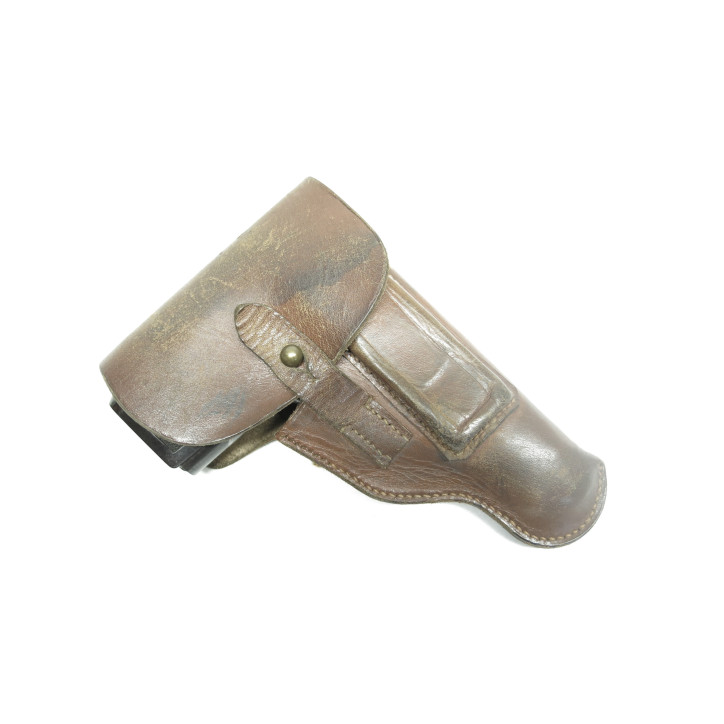 Etui cuir original pistolet CZ 27 Allemand ref 720