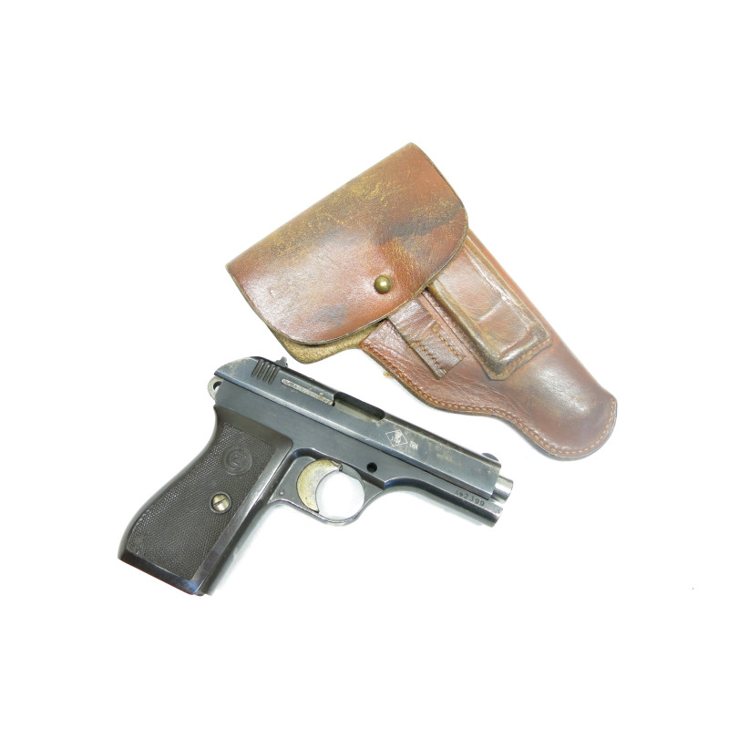 Etui cuir original pistolet CZ 27 Allemand ref 720