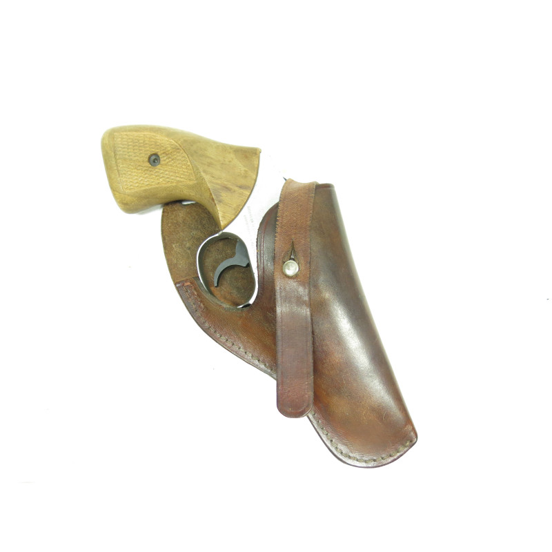 Etui cuir revolver 2 pouces ref 203 