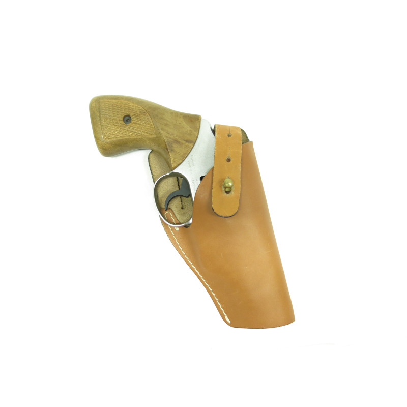 Etui cuir revolver 2 pouces  ref 30 