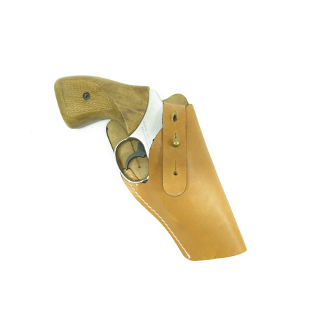 Etui cuir revolver 2 pouces ref 80