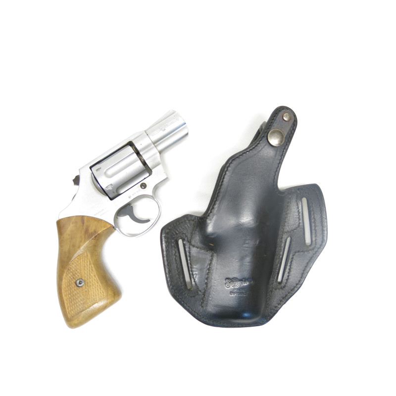 Etui cuir Scorpion revolver 2 pouces  ref  100 