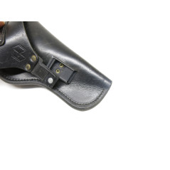 Etui cuir revolver  de 2 a 4 pouces ref 200 