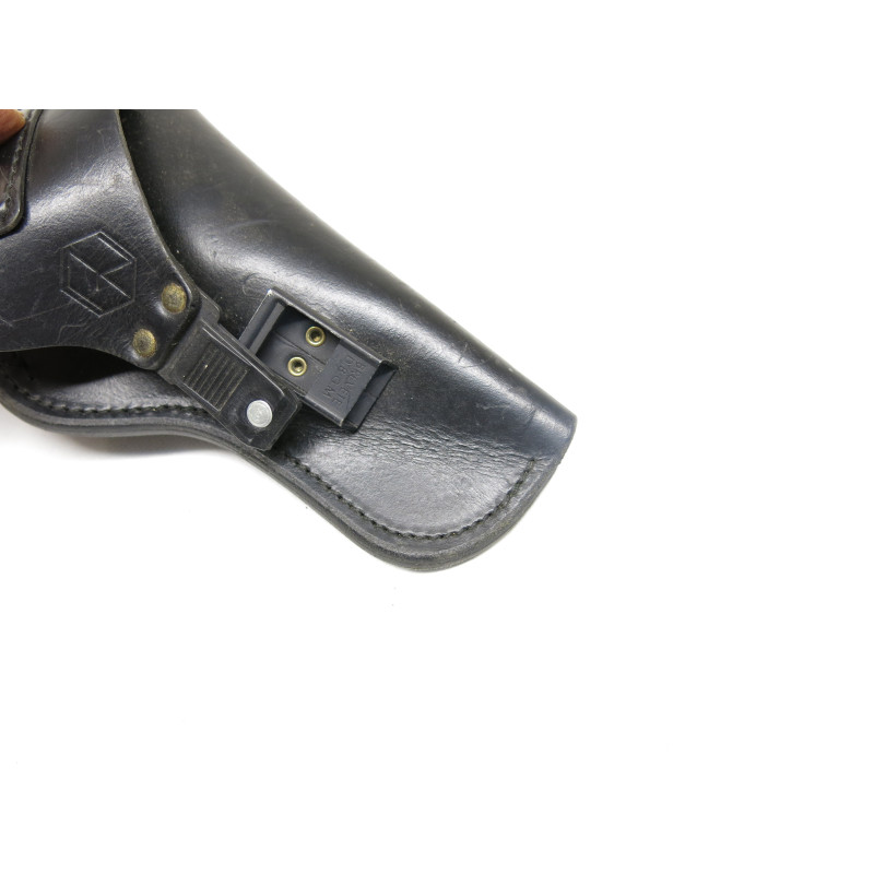 Etui cuir revolver  de 2 a 4 pouces ref 200 