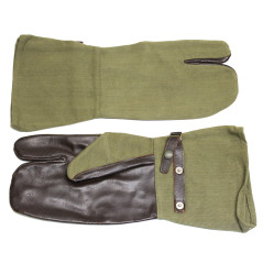 Paire de gants pour troupes motorisées de l'armée française Le Grillon