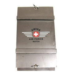 Boite d'exposition pour Montre Suisse Air Force Watch